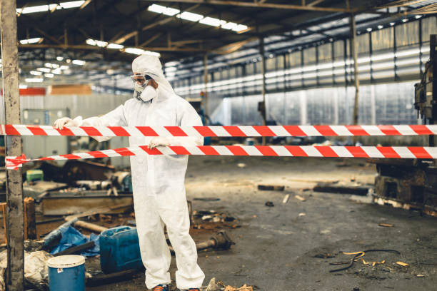 Professional Unattended Death Cleanup technician working in Ellsworth, WI